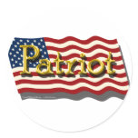 Patriot Sticker (Gold)