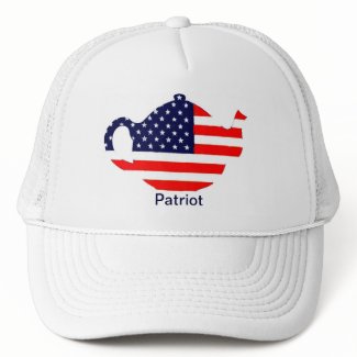 Patriot Tea Party Trucker Hat zazzle_hat
