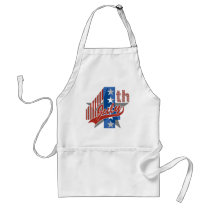 Patriotic 4th of July aprons