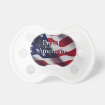 Patriotic American Baby Pacifiers