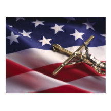 PATRIOTIC AMERICAN CHRISTIAN POSTCARDS