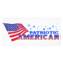 Patriotic American Picture Card