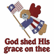 Patriotic Angel embroidered shirts by Embroidery4U Patriotic Angel embroidered shirts
