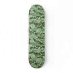 Patriotic Army Custom Green Camouflage Skateboard 