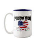 Patriotic Army Mom Coffee Mug