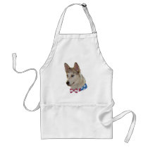 Patriotic Ausky Dog Aprons