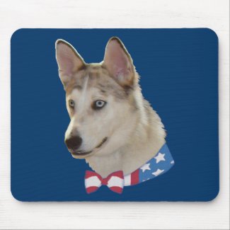 Ausky dog mousepad