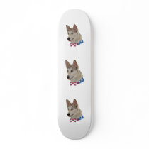 Patriotic Ausky Dog Skateboards