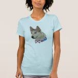 Patriotic Ausky Dog Tee Shirt