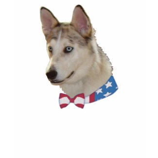 Patriotic dog t-shirt