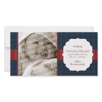 Patriotic Baby Birth Announcement Photo Card photo cards