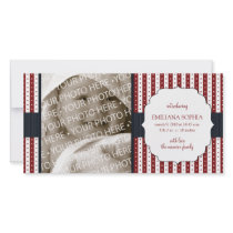 Patriotic Baby Birth Announcement Photo Card photo cards