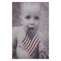 Patriotic Baby Personalized Stationery