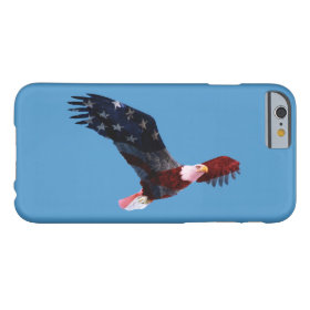 Patriotic Bald Eagle Flag iPhone 6 Case