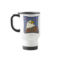 Patriotic Bald Eagle Mugs - Customizable by iheartshop Patriotic Bald Eagle Mugs - Customizable