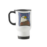 Patriotic Bald Eagle Mugs - Customizable