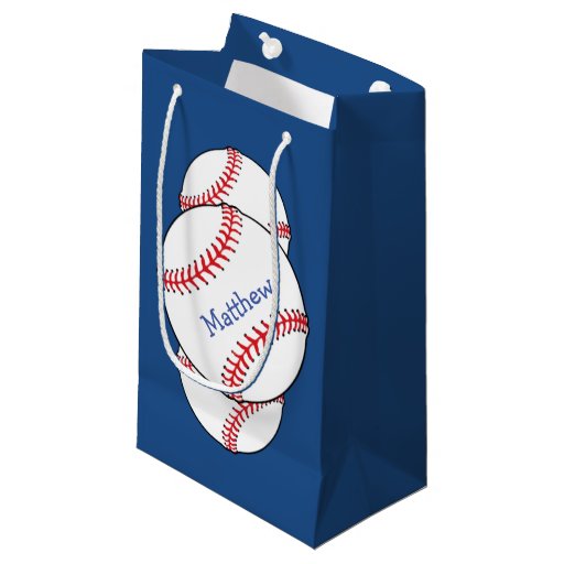 Patriotic Baseball Gift Bag Small Gift Bag Zazzle