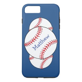 Patriotic Baseball iPhone 7 Plus Case