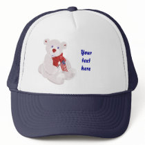 Patriotic Bear Hat by Customizables Patriotic Bear Hat