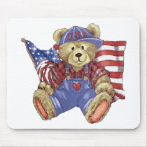 Patriotic Bear mousepads by fstasu Patriotic Bear mousepads