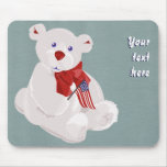 Patriotic Bear Mousepad