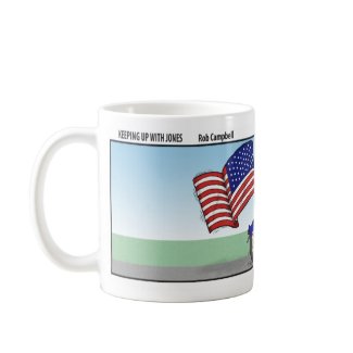 Patriotic Biker Mug mug