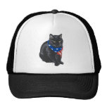 Patriotic Black Cat Trucker Hats