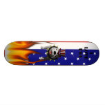 Patriotic BoBo 3 Custom Skate Board