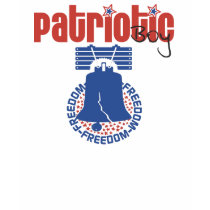 Patriotic Boy Let Freedom Ring T-shirt