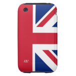 Patriotic British Union Jack iPhone 3 Tough Case