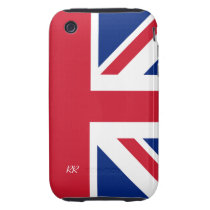 Patriotic British Union Jack iPhone 3 Tough Case at Zazzle