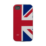 Patriotic British Union Jack iPhone 4/4S Tough Iphone 4 Tough Covers