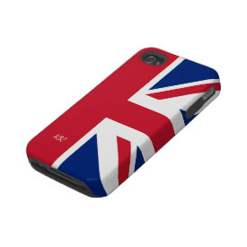 Patriotic British Union Jack iPhone 4/4S Tough casematecase