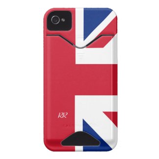 Patriotic British Union Jack iPhone 4 ID CaseMate casematecase