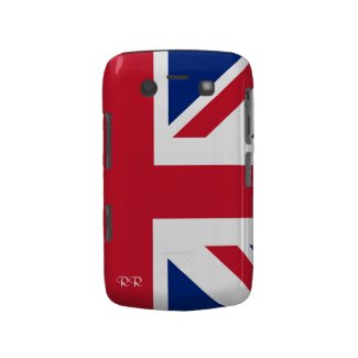 Patriotic British Union Jack On Blackberry Bold casematecase