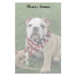 patriotic bulldog