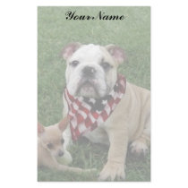 patriotic bulldog