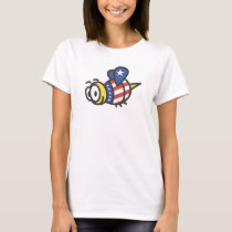 Patriotic Bumble Bee T-shirt by ldcreative Patriotic Bumble Bee T-shirt