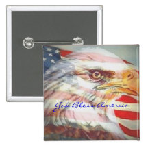 Patriotic Button