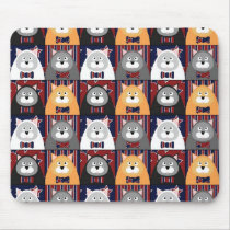 Patriotic Cat Mousepad