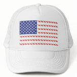 Patriotic Cat/USA Mesh Hats