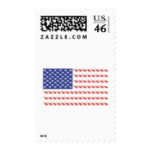 Patriotic Cat/USA Postage
