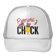 Patriotic Chick Hats