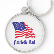 Patriotic Dad/Father's Day Key Chain