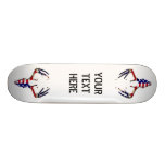 Patriotic Deer Skull Skateboard Decks
