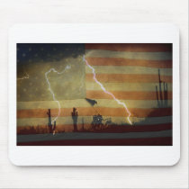 Patriotic Desert Storm Mousepad