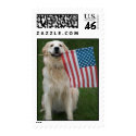 Patriotic Dog postage by malibuitalian Patriotic Dog postage