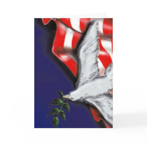 Patriotic Dove card by macgurl Patriotic Dove card