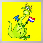 Patriotic Dragon Posters