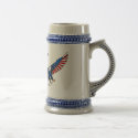 Patriotic eagle, American Freedom mug